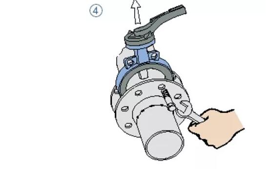 對夾式蝶閥安裝步驟